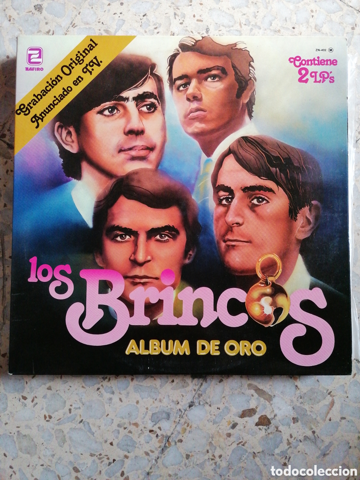 Discos de vinilo: 2 LP LOS BRINCOS ALBUM DE ORO - Foto 1