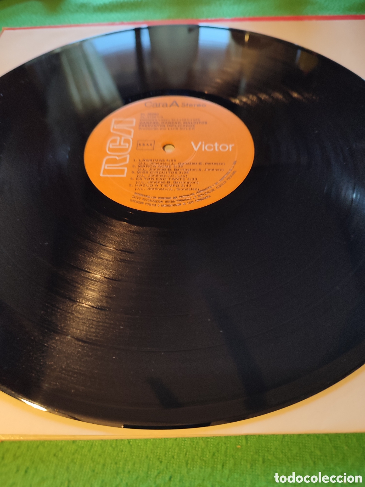 Discos de vinilo: Presuntos Implicados - Danzad , Danzad malditos - Foto 3