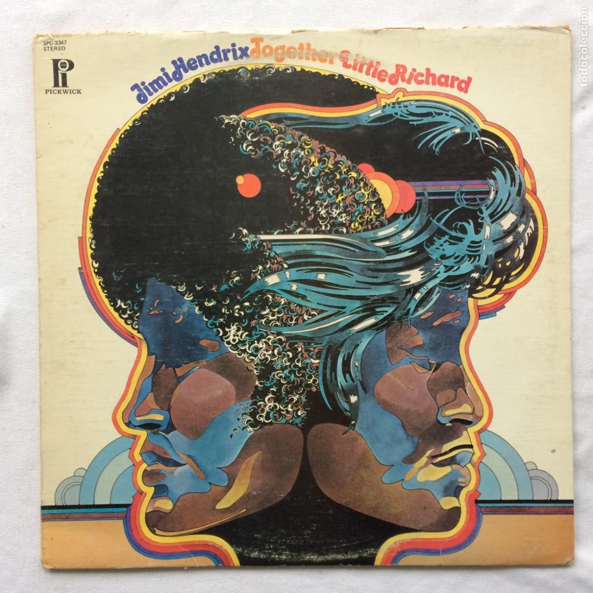 Discos de vinilo: Jimi Hendrix / Little Richard &ndash; Together Canada Pickwick - Foto 1