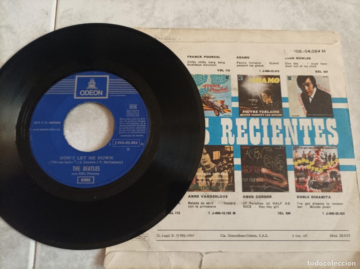 Discos de vinilo: The Beatles single get back - Foto 2