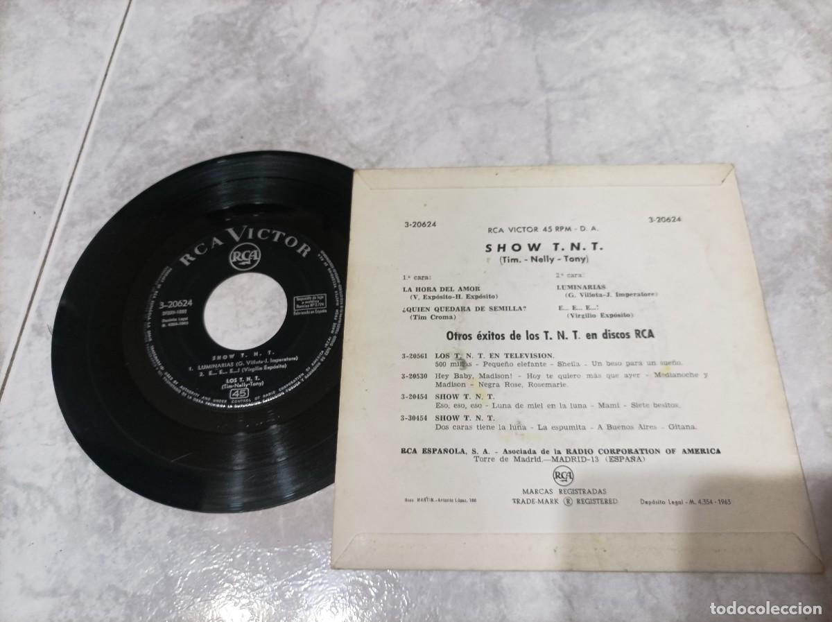 Discos de vinilo: Los TNT ep la hora del amor - Foto 2