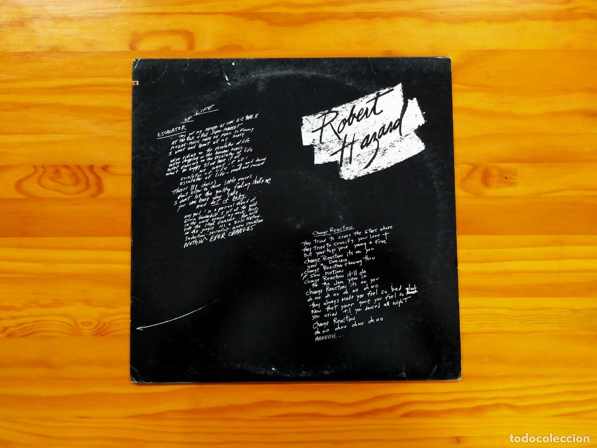 Discos de vinilo: ROBERT HAZARD (USA-RHA RECORDS-1982) NEW WAVE SYNTH-POP LP - Foto 1