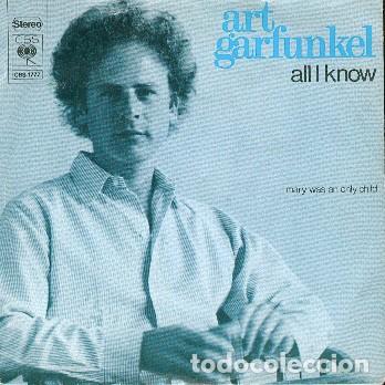 Discos de vinilo: art garfunkel 45t all know EX EX single - Foto 1
