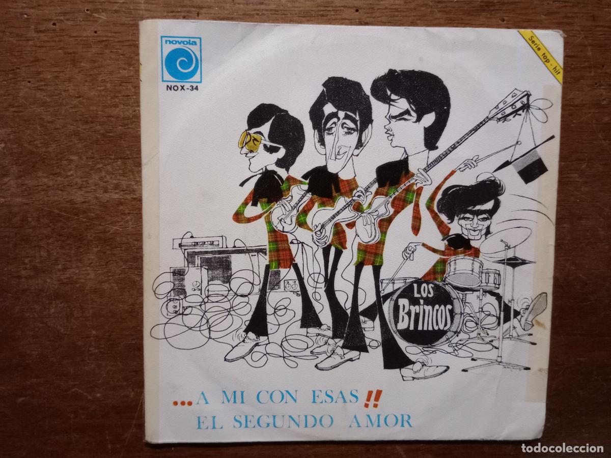 Discos de vinilo: Los Brincos - ...a m&iacute; con &eacute;sas !! + el segundo amor - Foto 1