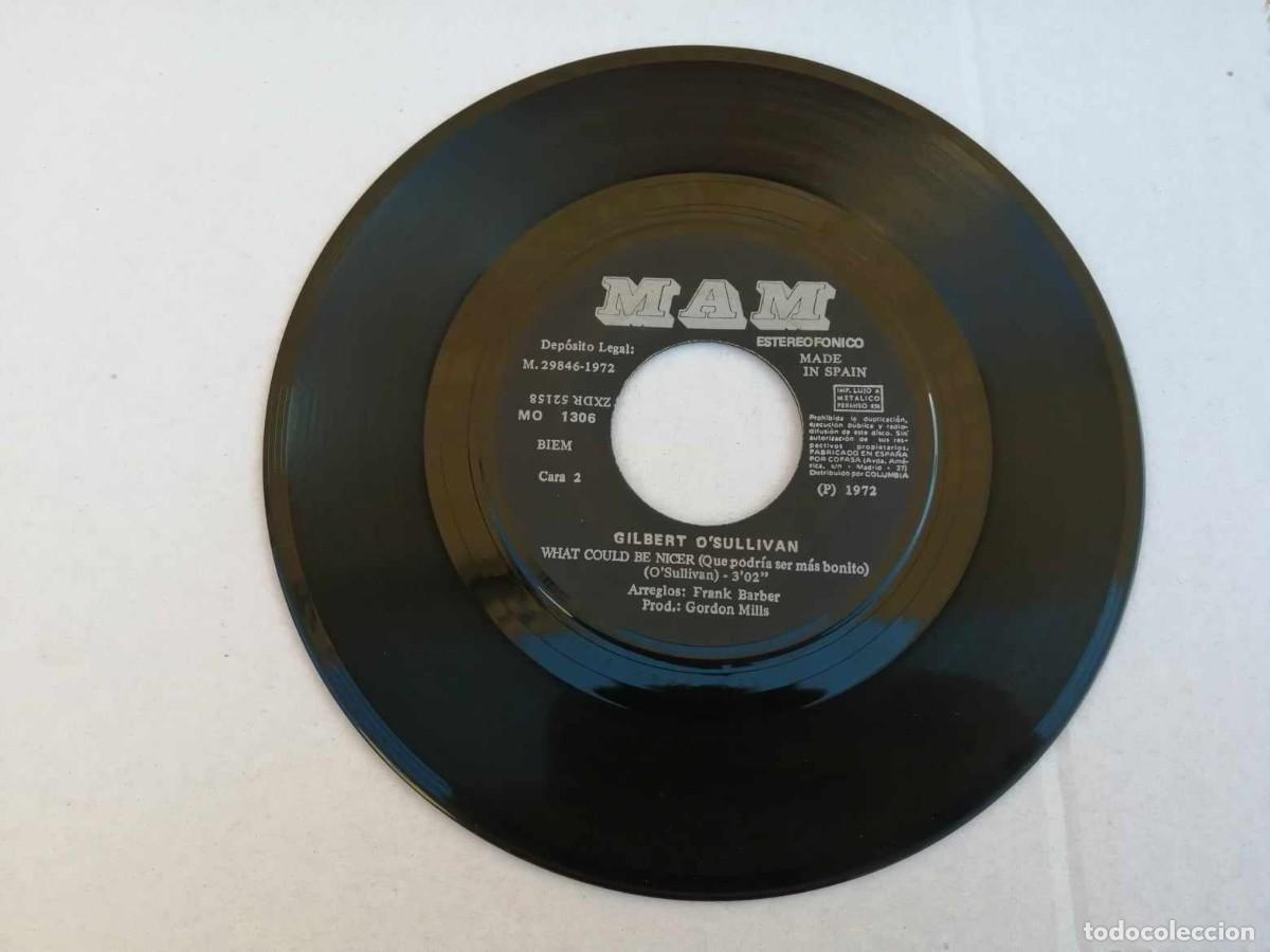 Discos de vinilo: DISCO SINGLE SIN FUNDA. GILBERT O SULLIVAN (CLAIR - WHAT COULD BE NICER) - Foto 1
