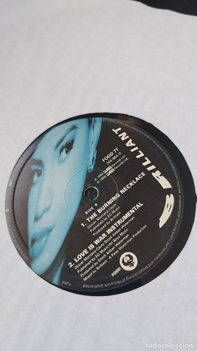 Discos de vinilo: Brilliant &ndash; Somebody. Vinilo maxi single UK - Foto 3