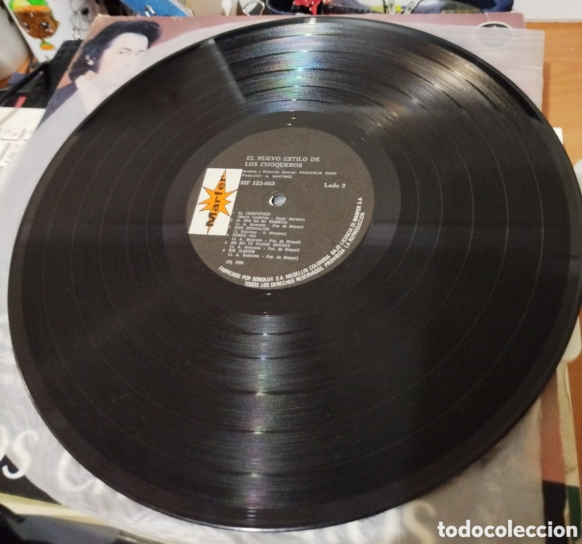 Discos de vinilo: Los Choqueros - El nuevo estilo de los Choqueros - Foto 2