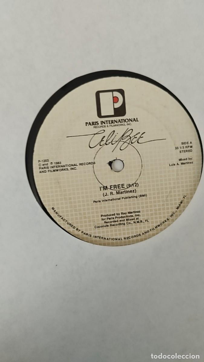 Discos de vinilo: Celi Bee &ndash; Im Free. Vinilo Maxi single 12&rdquo;. - Foto 1