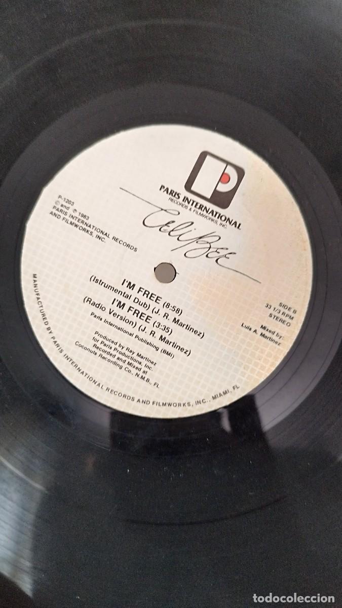 Discos de vinilo: Celi Bee &ndash; Im Free. Vinilo Maxi single 12&rdquo;. - Foto 2