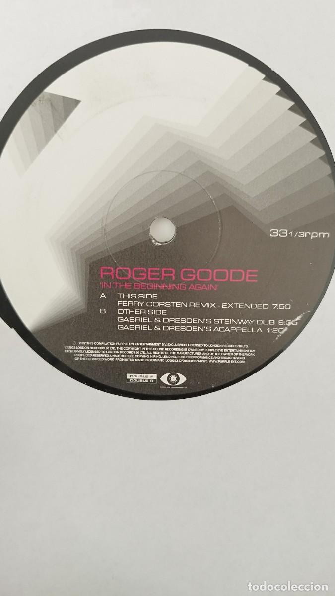 Discos de vinilo: Roger Goode - In The Beginning. Vinilo Maxi single 12&rdquo;. - Foto 1