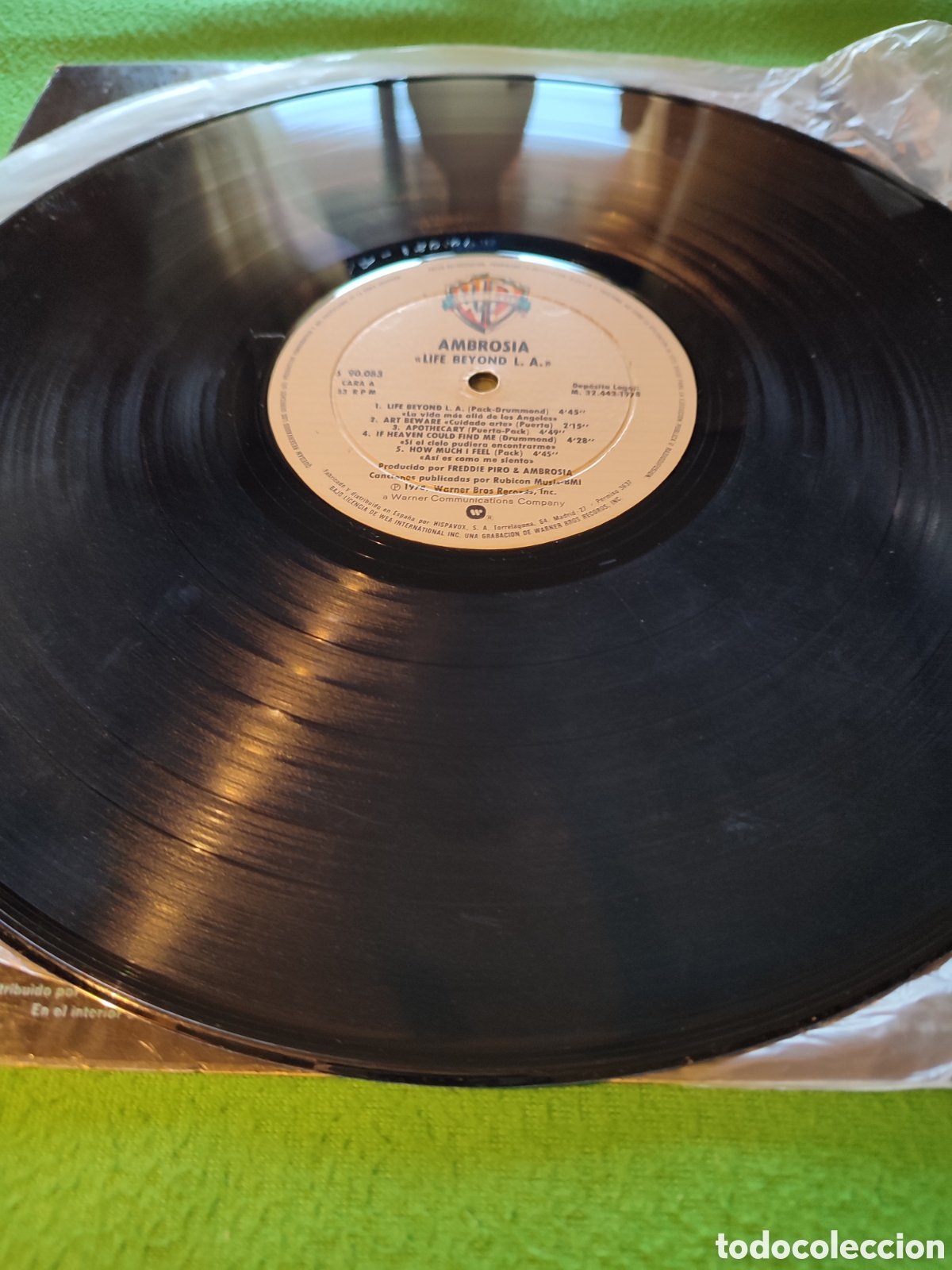 Discos de vinilo: Ambrosia - Life beyond L.A. vinilo Lp - Foto 4