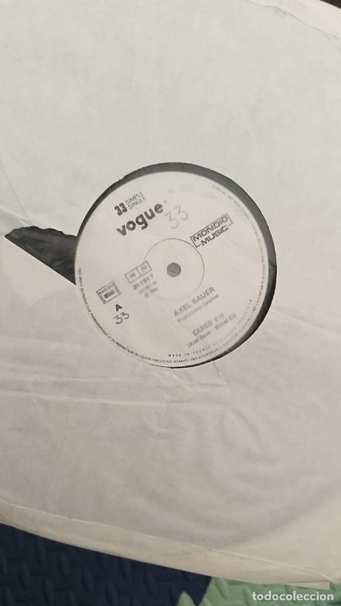 Discos de vinilo: Axel Bauer &ndash; Cargo. Vinilo Maxi single 12&rdquo; - Foto 1