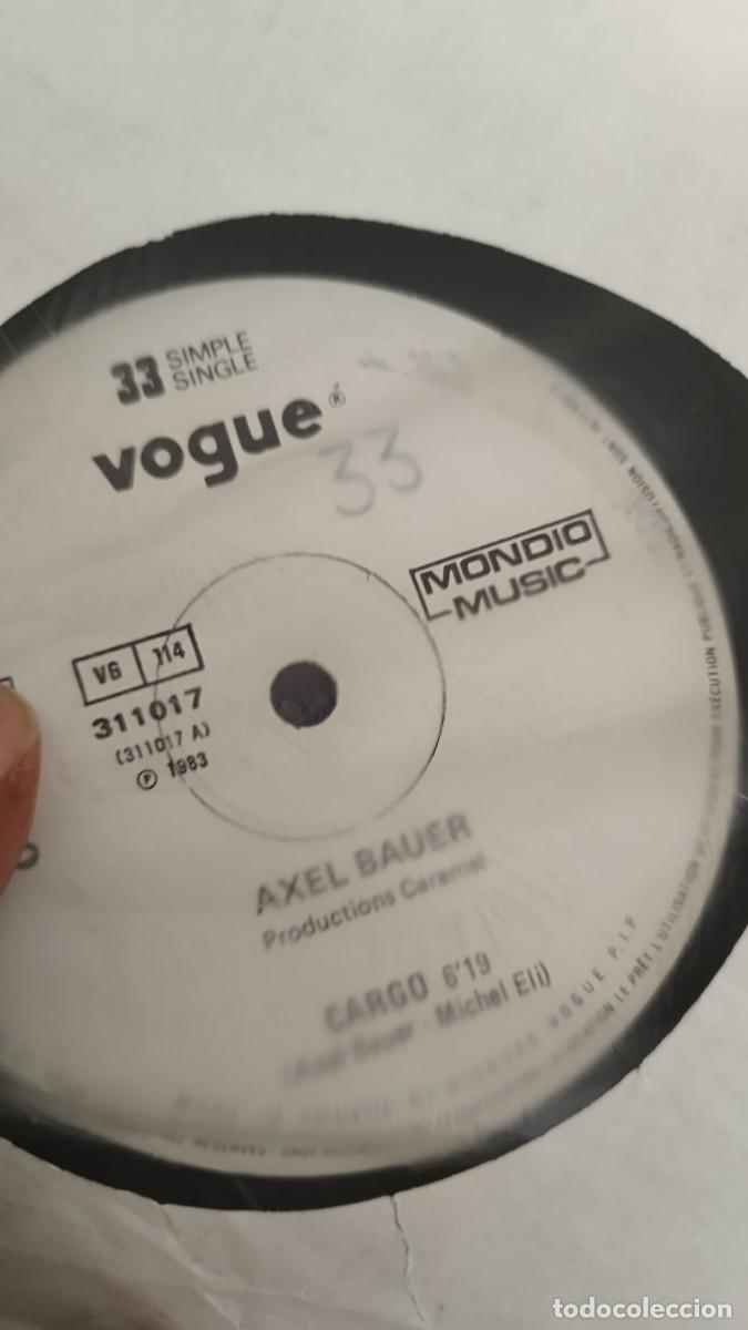 Discos de vinilo: Axel Bauer &ndash; Cargo. Vinilo Maxi single 12&rdquo; - Foto 2