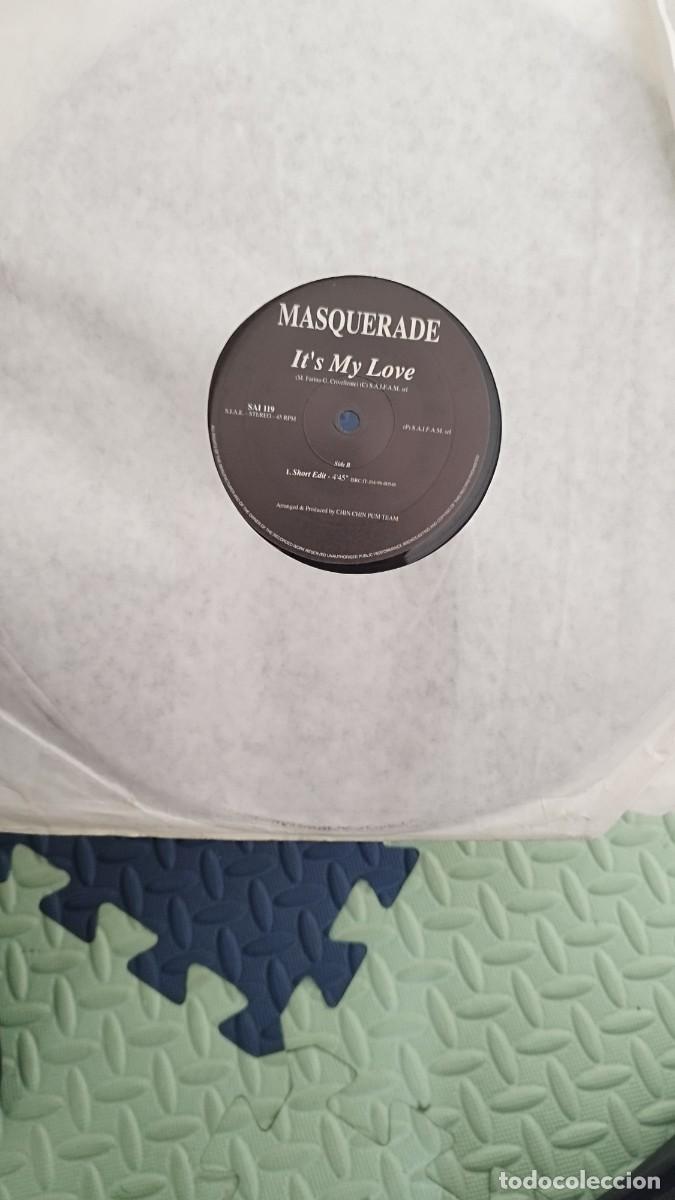 Discos de vinilo: Masquerade &ndash; Its My Love. Vinilo Maxi single 12&rdquo; - Foto 1