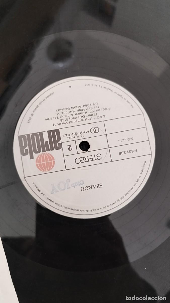 Discos de vinilo: Spargo &ndash; Lady. Vinilo Maxi single 12 &rdquo;.Sonido VG - Foto 2