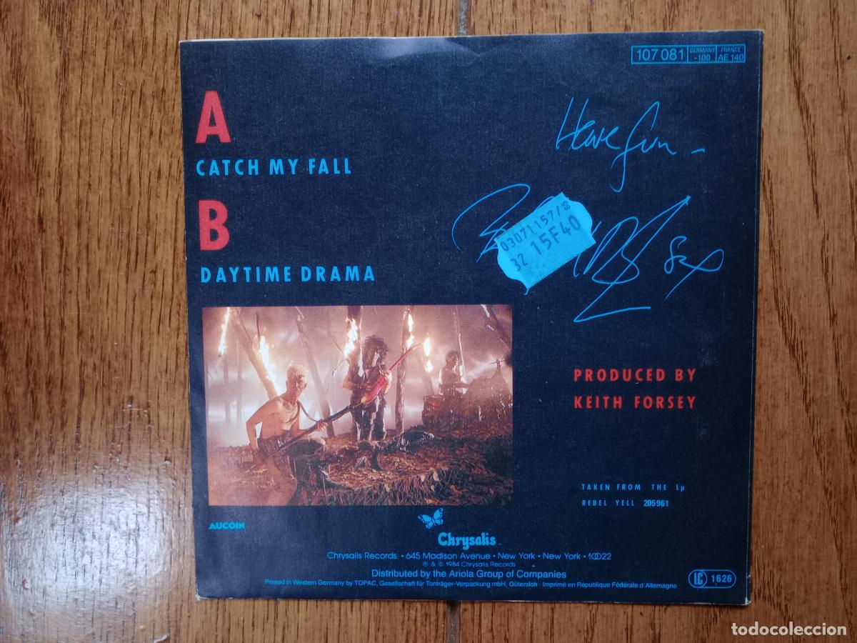 Discos de vinilo: Billy Idol - catch my fall + daytime drama - Foto 2