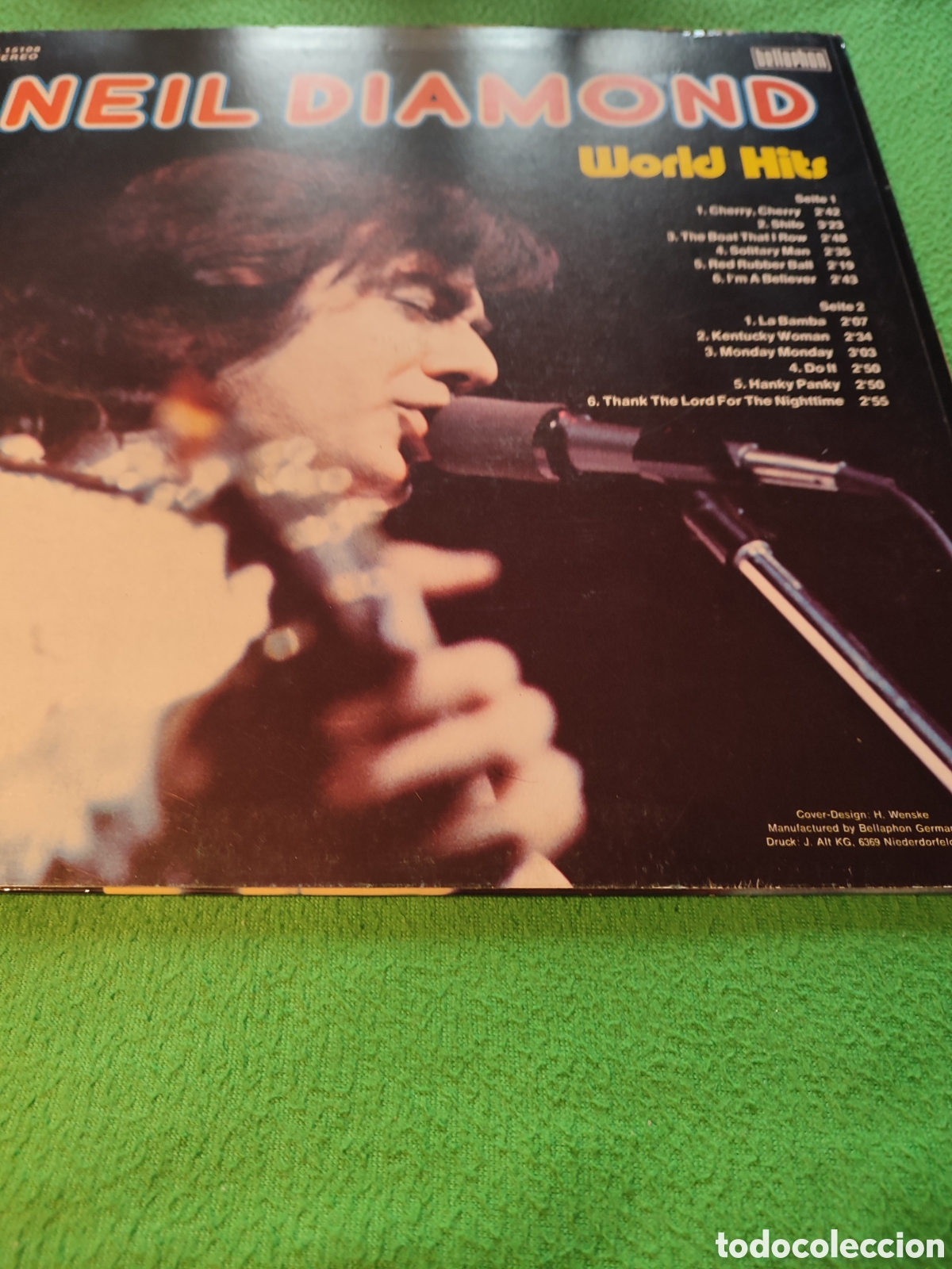Discos de vinilo: Neil Diamond - World hits Vinilo Lp - Foto 2