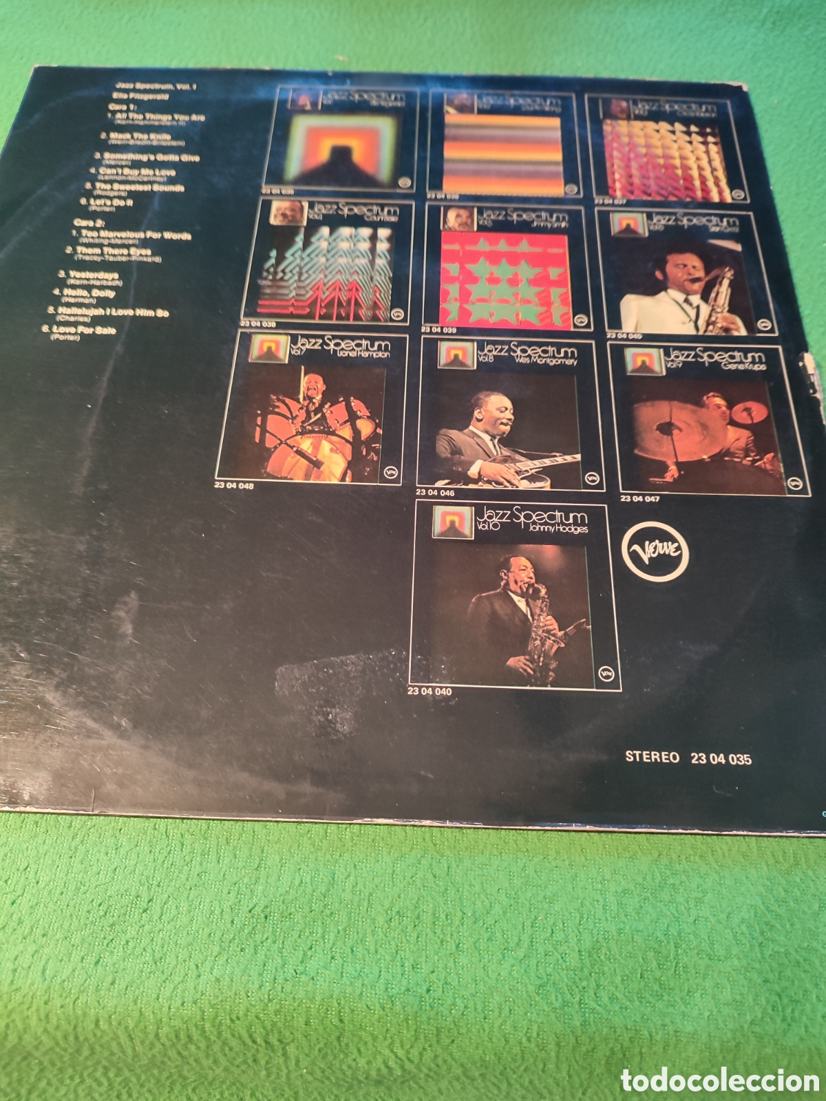 Discos de vinilo: Ella Fitzgerald - Jazz Spectrum Vol 1 - Foto 2