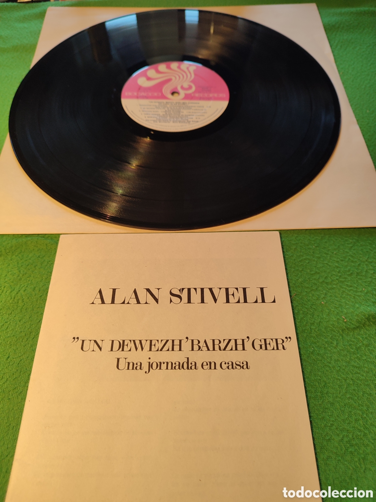 Discos de vinilo: Alan Stivell - Una jornada en casa,Lp - Foto 2