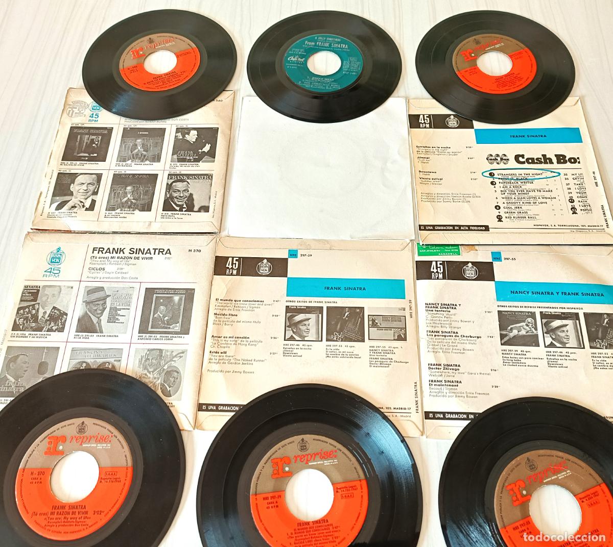 Discos de vinilo: 6 SINGLES Y EP&acute;s FRANK SINATRA 50&acute;s y 60&acute;s - Foto 2