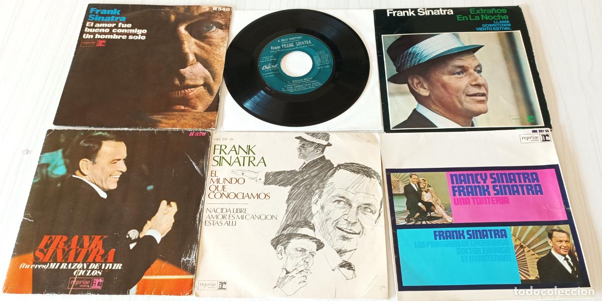 Discos de vinilo: 6 SINGLES Y EP&acute;s FRANK SINATRA 50&acute;s y 60&acute;s - Foto 1