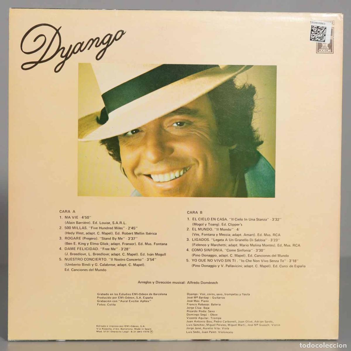 Discos de vinilo: LP. Dyango &ndash; El Cielo En Casa - Foto 2