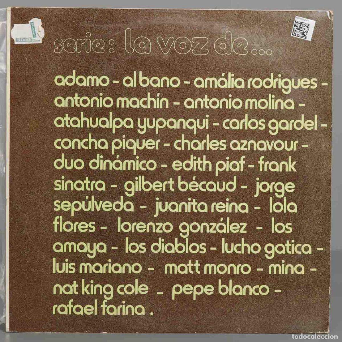 Discos de vinilo: LP. Gilbert B&eacute;caud &ndash; La Voz De... - Foto 2
