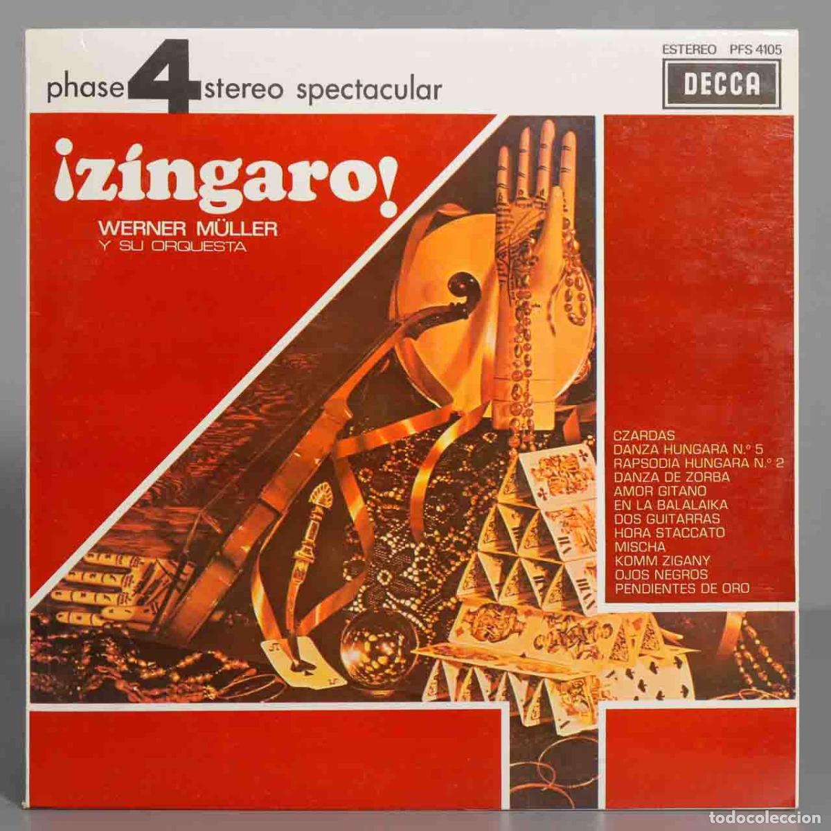Discos de vinilo: LP. Werner M&uuml;ller Y Su Orquesta &ndash; &iexcl;Z&iacute;ngaro! - Foto 1