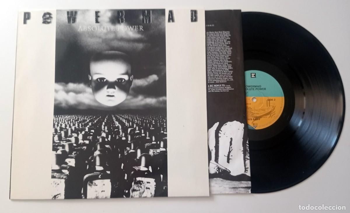 Discos de vinilo: LP POWERMAD - ABSOLUTE POWER - Foto 3