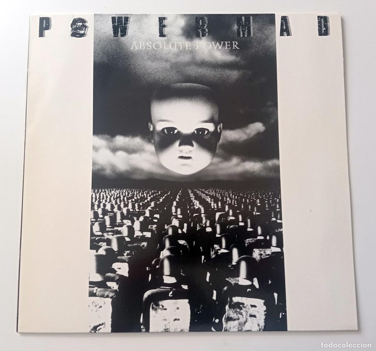 Discos de vinilo: LP POWERMAD - ABSOLUTE POWER - Foto 1