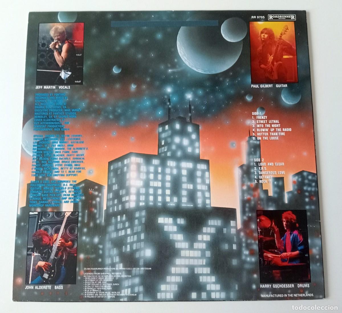 Discos de vinilo: LP RACER X - STREET LETHAL - Foto 2