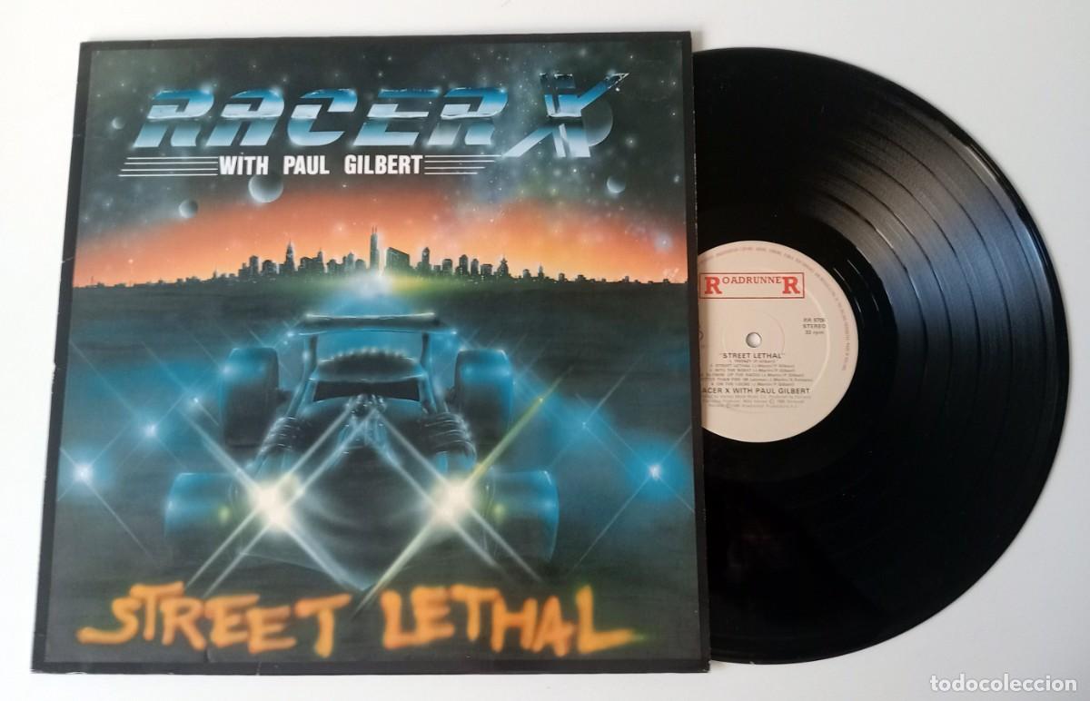 Discos de vinilo: LP RACER X - STREET LETHAL - Foto 3