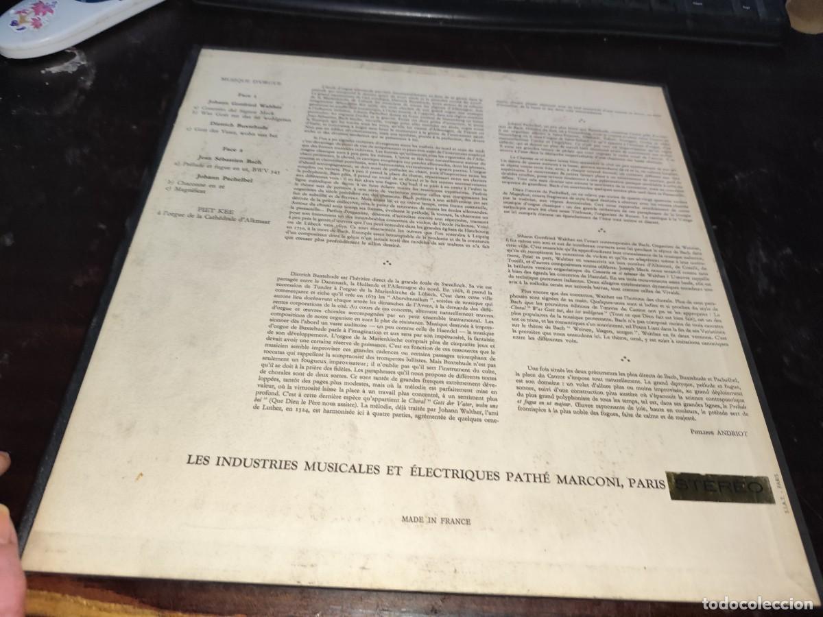 Discos de vinilo: MUSIQUE DE ORGUE / / / DESPR10 - Foto 3