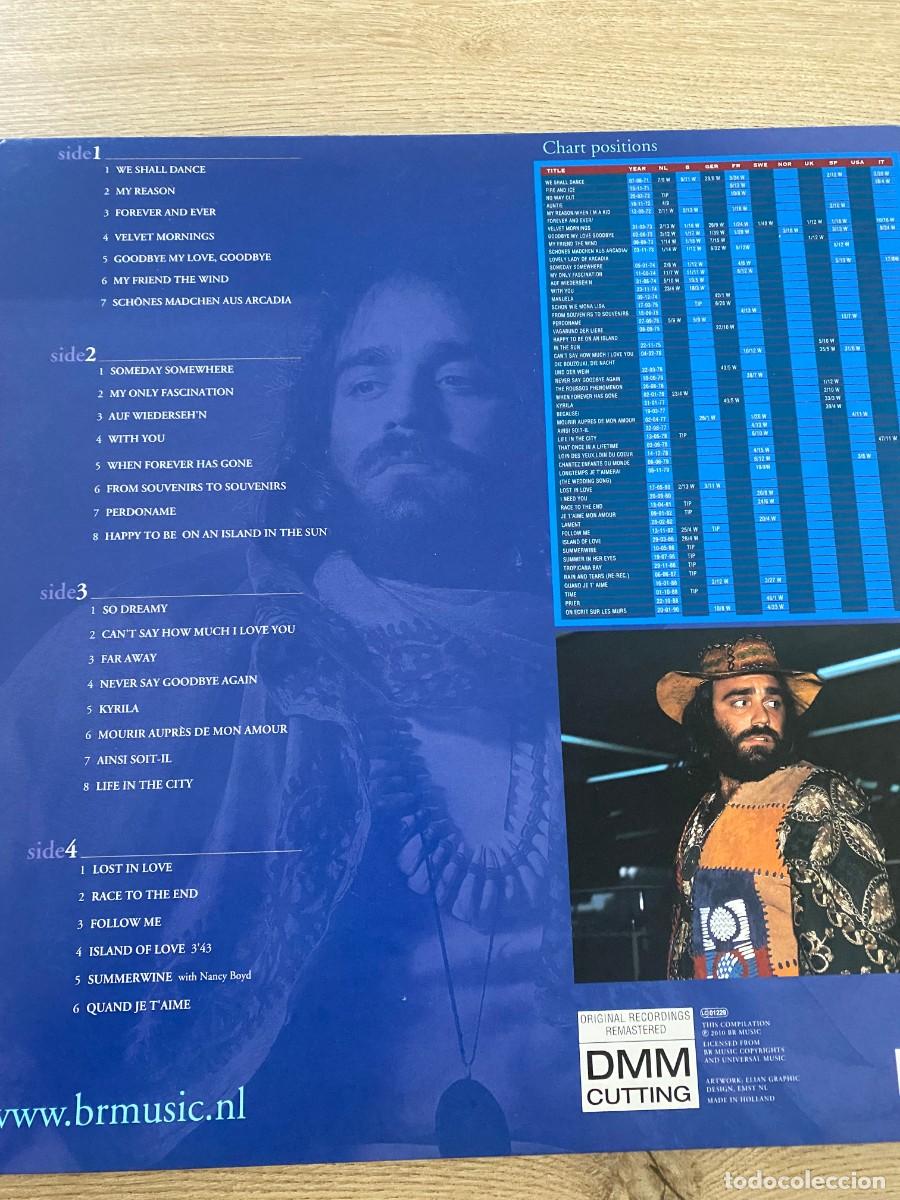 Discos de vinilo: LP DEMIS ROUSSOS THE SINGLES - Foto 4