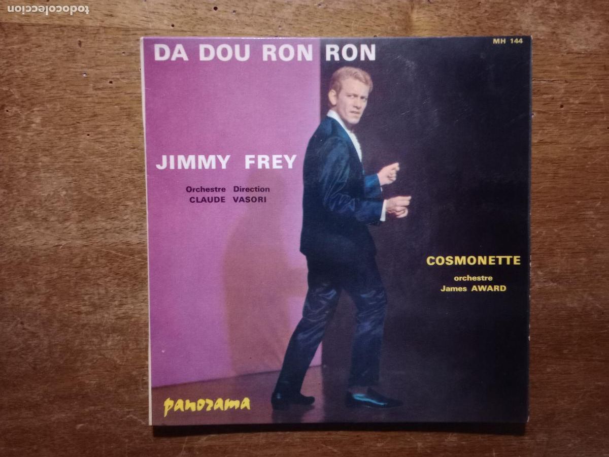 Discos de vinilo: Jimmy Frey - Da Dou Ron Ron + Cosmonette - Foto 1