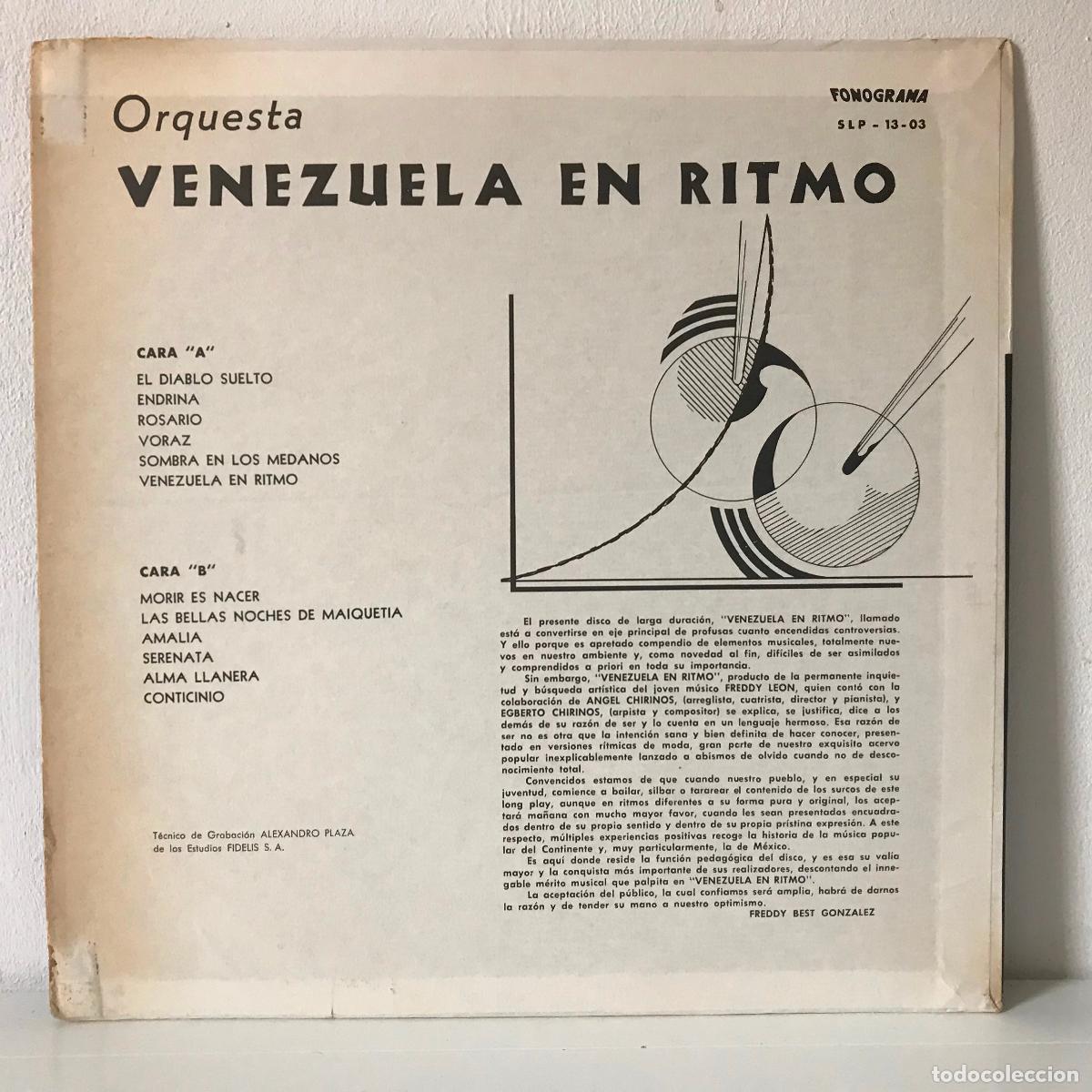Discos de vinilo: Venezuela en ritmo Orquesta - Foto 2