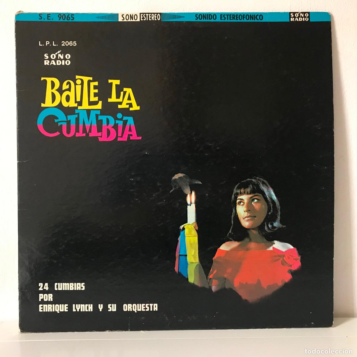 Vinyl records: Baile la cumbia. 24 cumbias por Enrique Lynch y su orquesta.