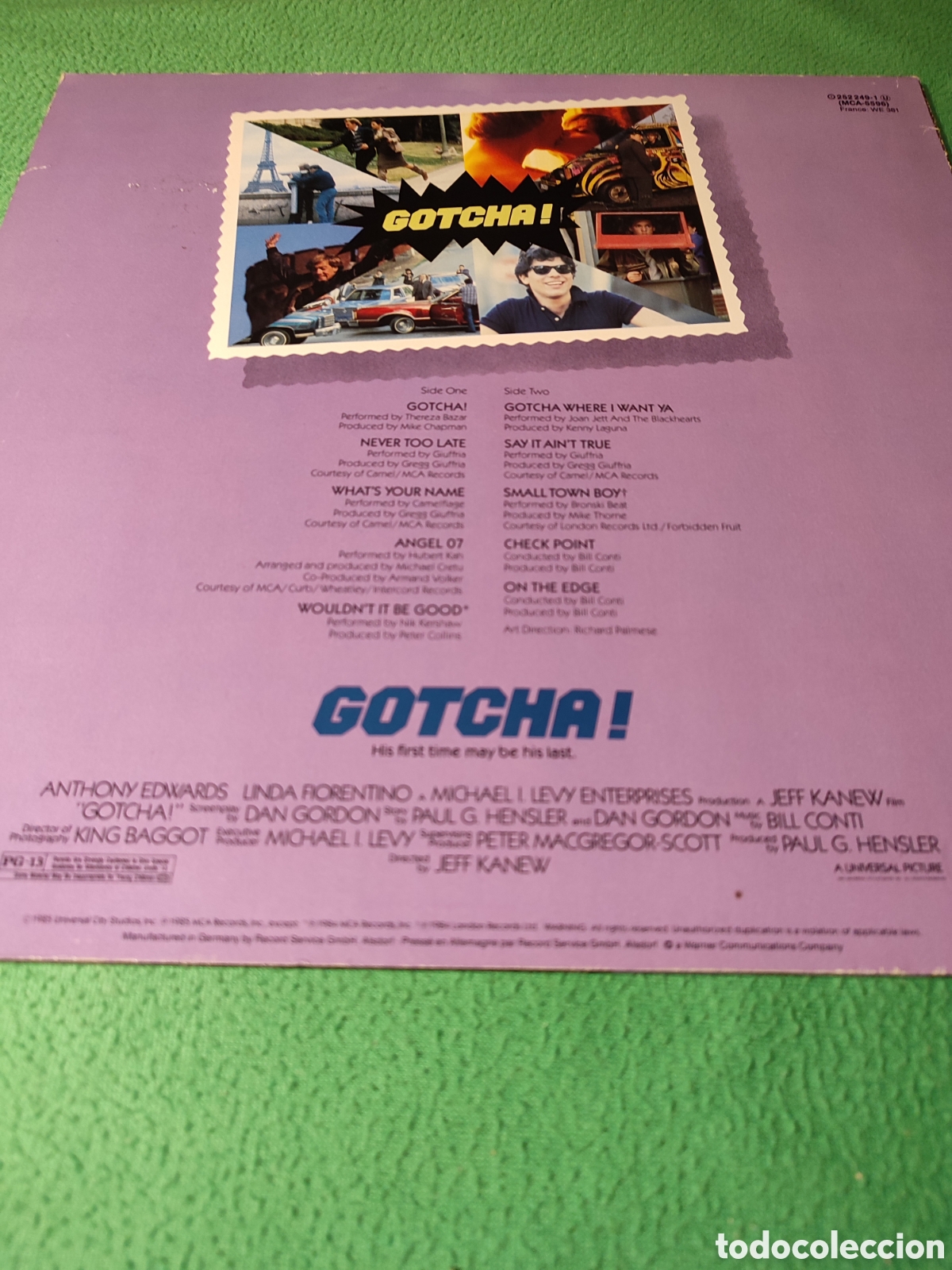 Discos de vinilo: Bill Conti - B.S.O. Gotcha! - Foto 2
