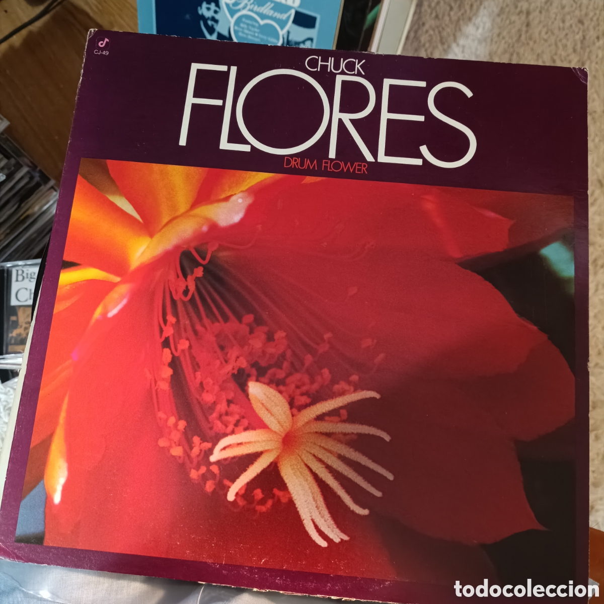 Discos de vinilo: Chuck Flores &ndash; Drum Flower - Foto 1