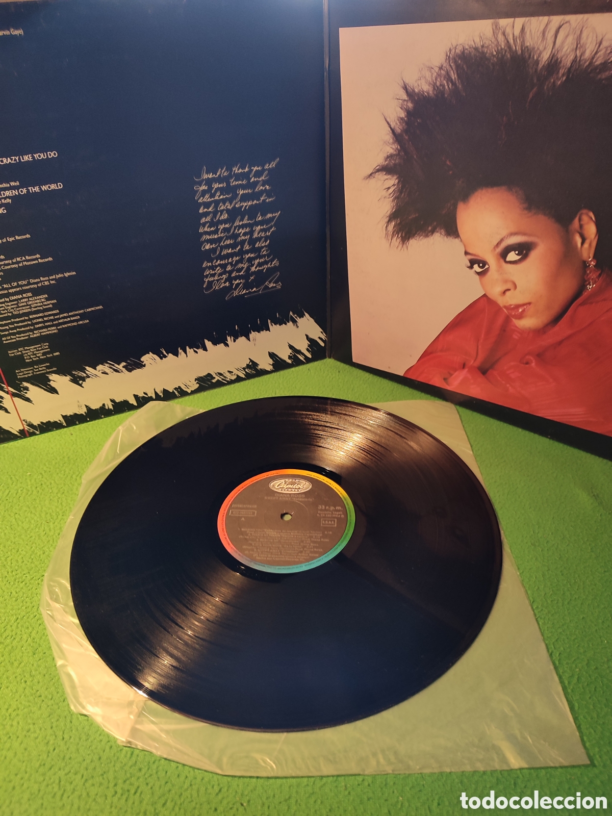 Discos de vinilo: Diana Ross - Swept Away Vinilo Lp - Foto 2