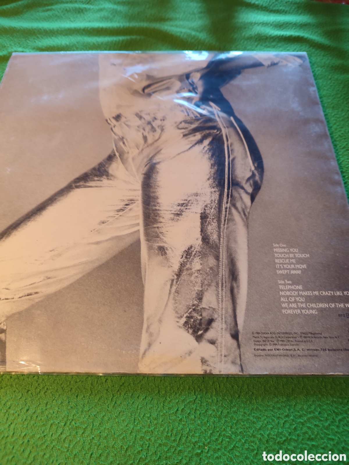 Discos de vinilo: Diana Ross - Swept Away Vinilo Lp - Foto 3