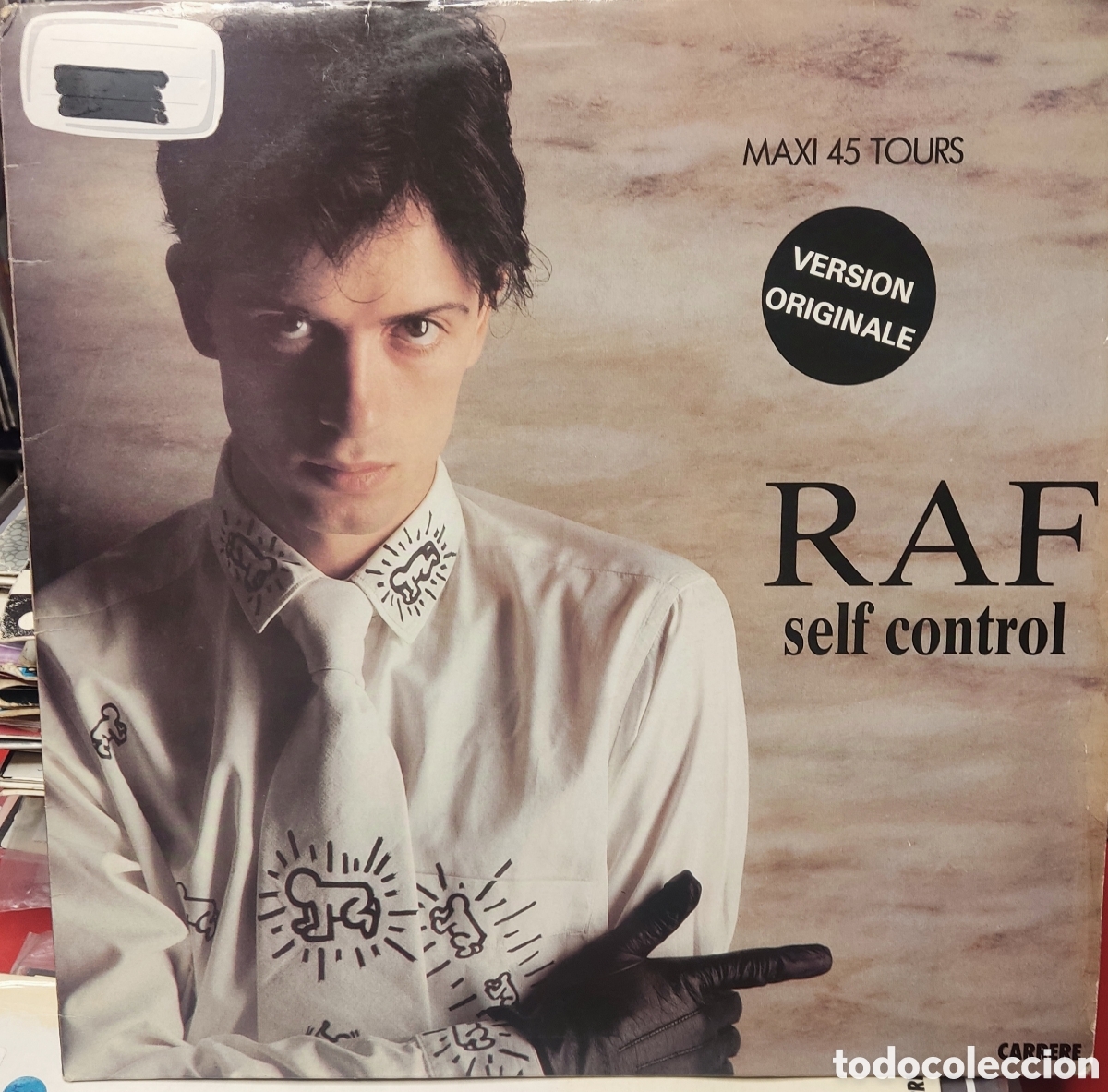 Discos de vinilo: RAF- SELF CONTROL {VERSION ORIGINALE) - Foto 2