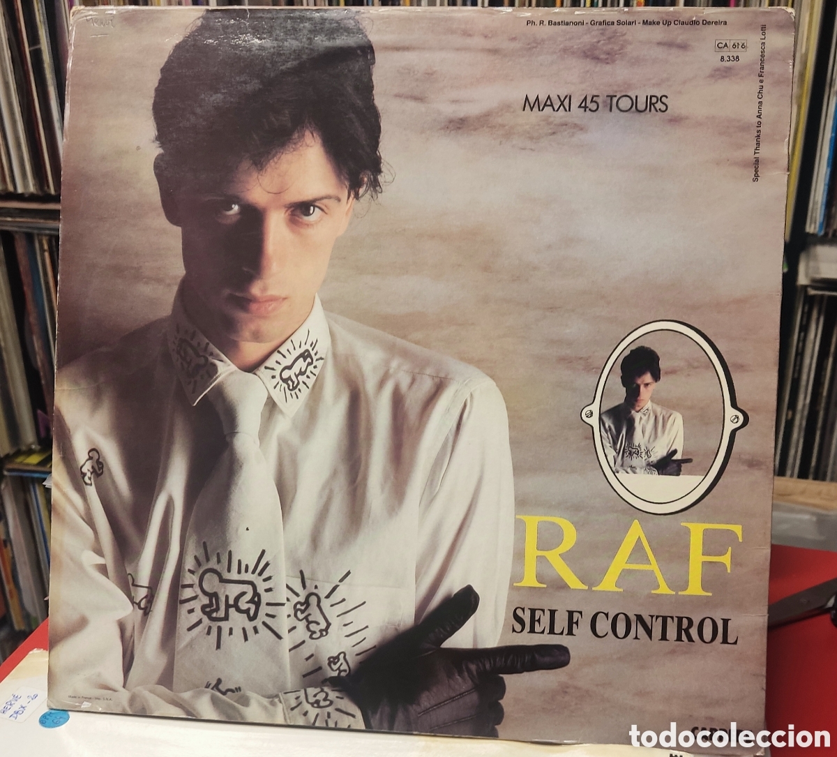 Discos de vinilo: RAF- SELF CONTROL {VERSION ORIGINALE) - Foto 1