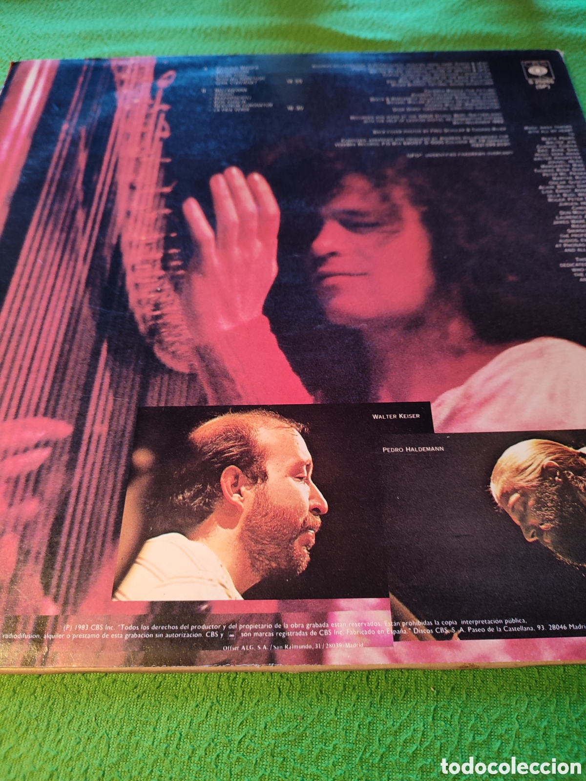 Discos de vinilo: Andreas Vollenweider - Caverna m&aacute;gica - Foto 2