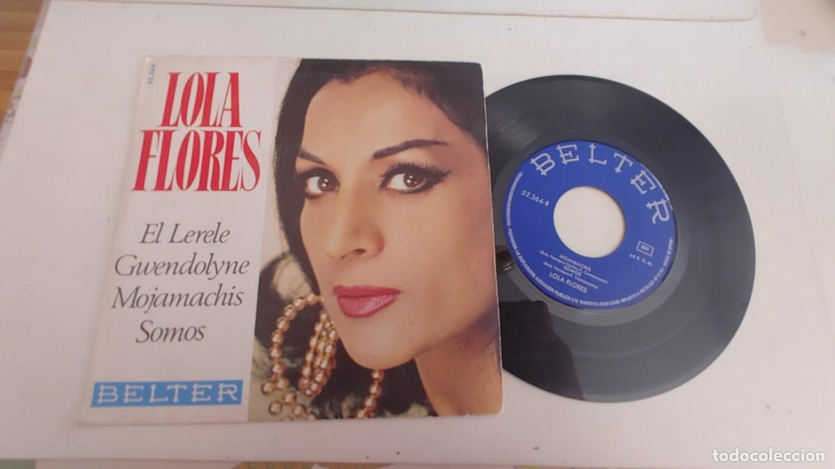 Discos de vinilo: LOLA FLORES-EP EL LERELE +3 - Foto 1