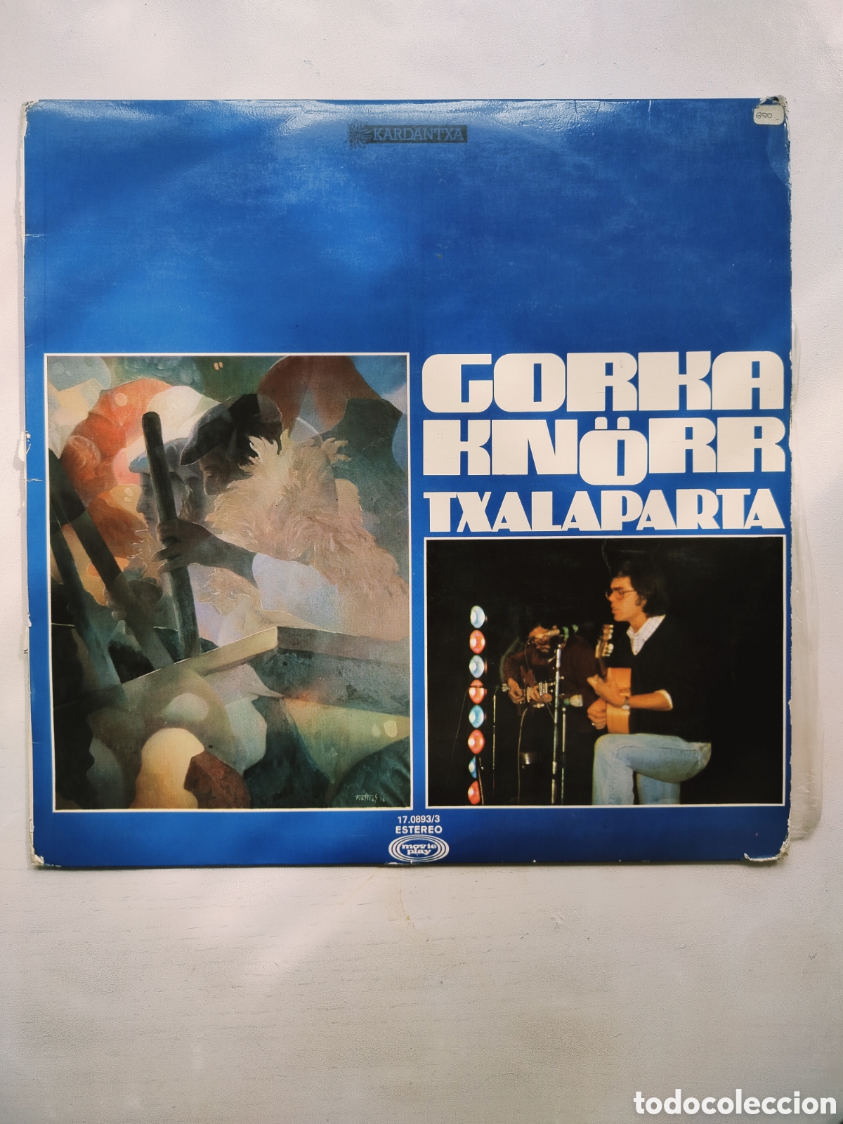 Discos de vinilo: LP Gorka Kn&ouml;rr 1976. - Foto 1