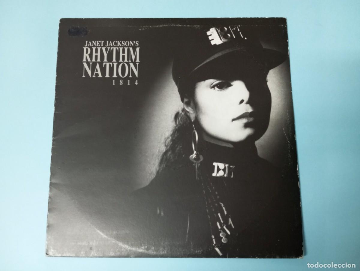 Discos de vinilo: LP Janet Jackson - Rhythm Nation - Foto 1