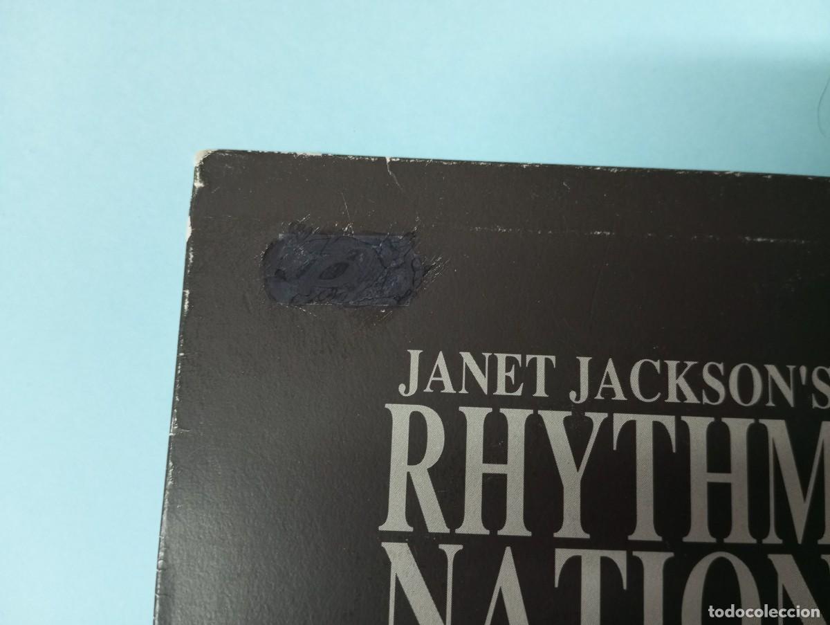 Discos de vinilo: LP Janet Jackson - Rhythm Nation - Foto 2