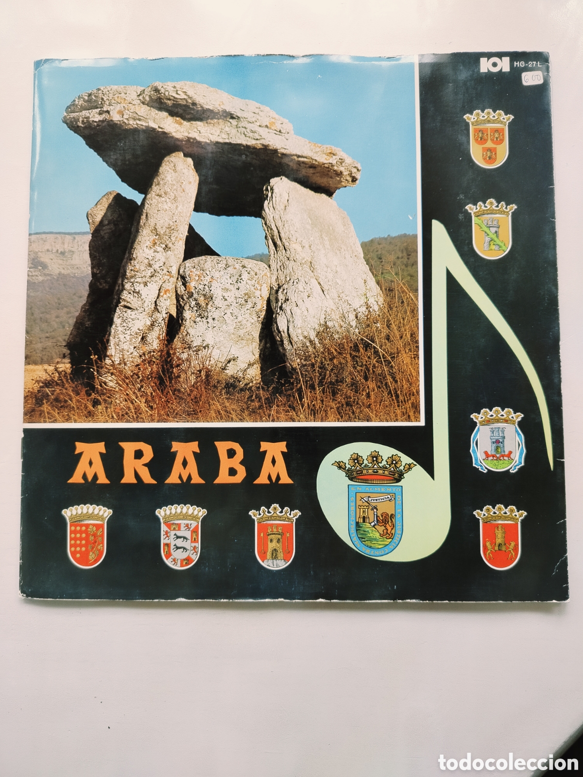 Discos de vinilo: LP Coro Araba 1971.. - Foto 1