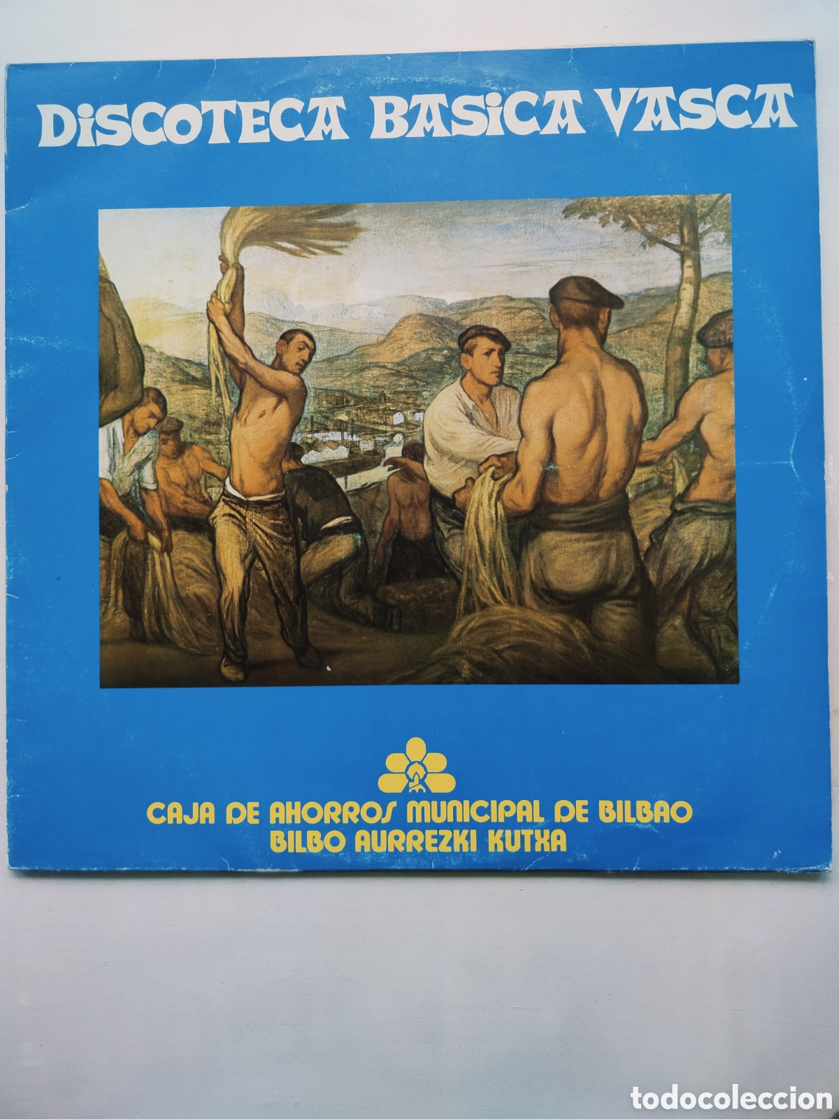 Discos de vinilo: LP Discoteca B&aacute;sica Vasca - Foto 1